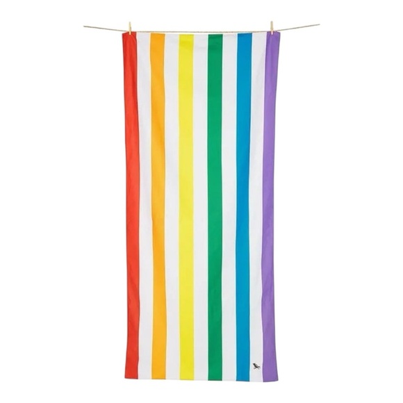 ✨BNWT - Dock And Bay Stripe Summer Microfibre Towel - Large✨ - Picture 1 of 6